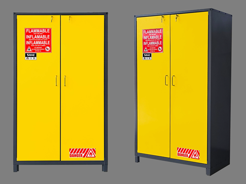 90 Minute fire rated 45 gallon cabinets
