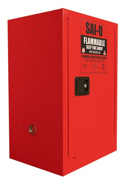 small safety cabinet for combustibles